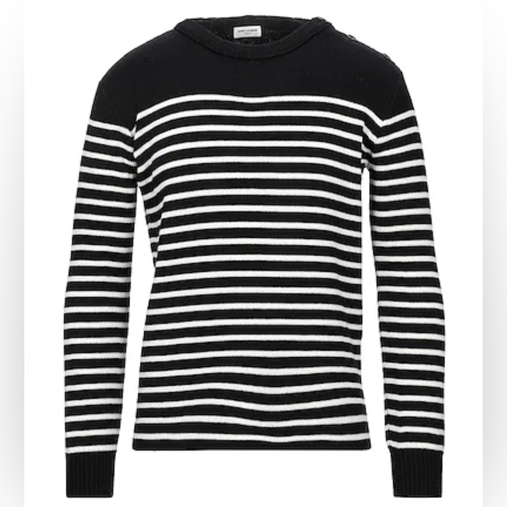 Saint Laurent Mens Cotton/Wool Sweaters Sz L